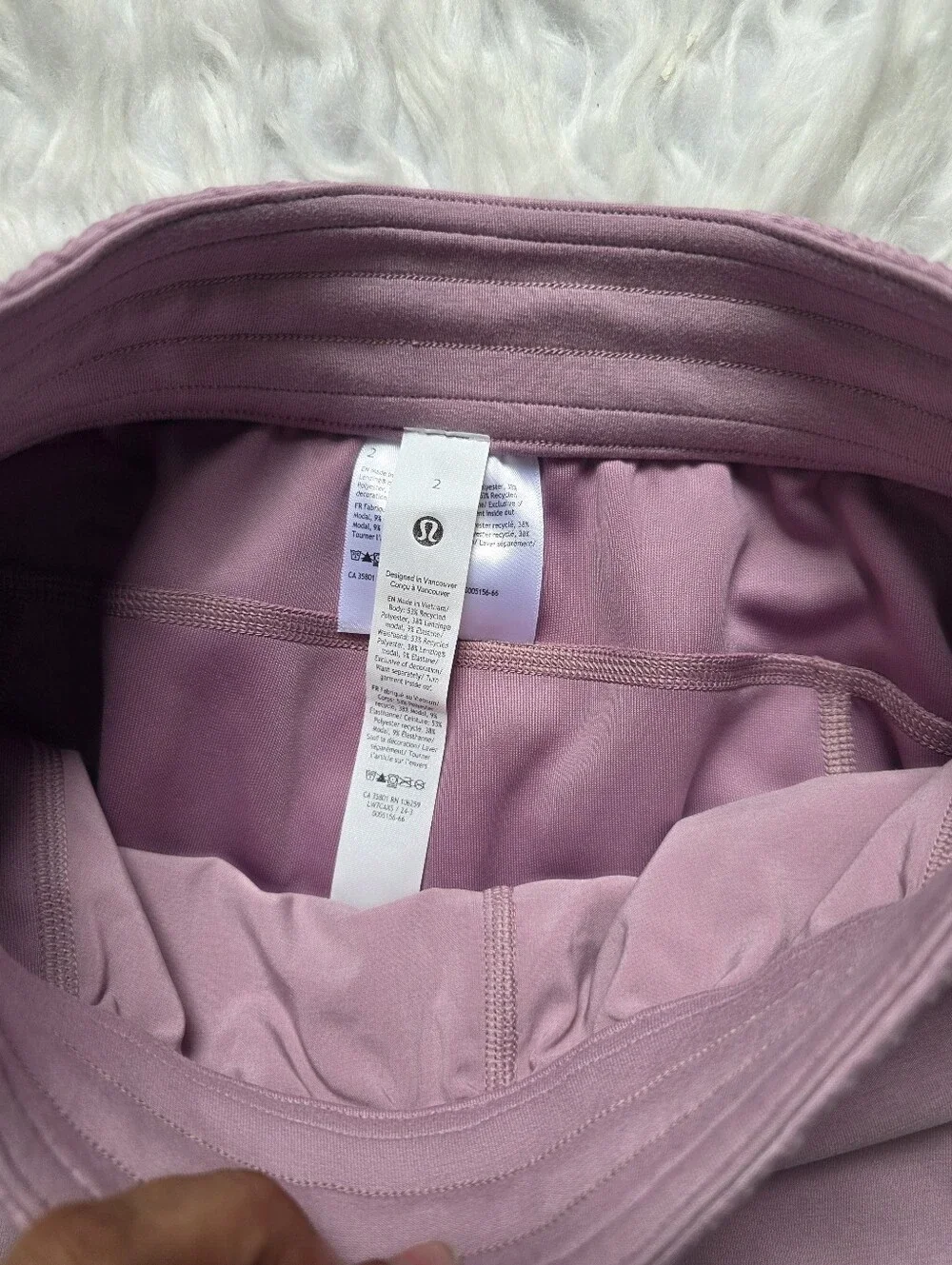 lululemon athletica Dusty Rose Pull-On Athletic Shorts